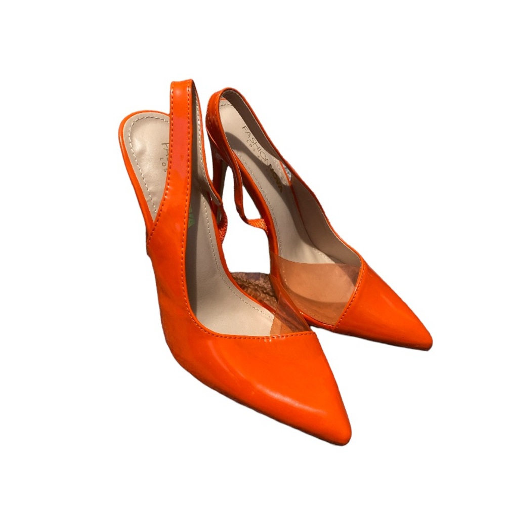 Fashion Nova Orange Heels